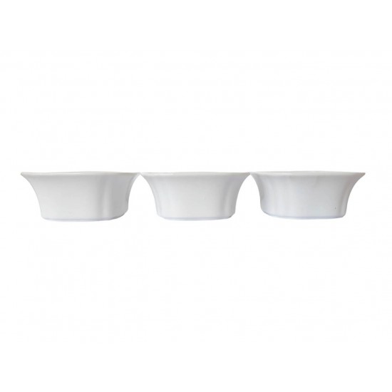 Set 3 Boluri de servire, Alb, 10 cm, 216G Set 3 Boluri de servire, Alb, 10 cm, 216G