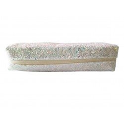 Penar pentru copii cu Sclipici, Alb, 21 cm, LTOY39