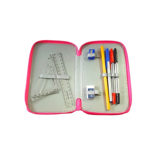 Penar pentru copii cu Inimi, Roz, 20 cm, LTOY46 Penar pentru copii cu Inimi, Roz, 20 cm, LTOY46