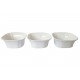 Set 3 Boluri de servire, Alb, 10 cm, 216G Set 3 Boluri de servire, Alb, 10 cm, 216G