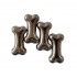 Set 4 Cuburi Oase pentru racirea bauturilor, Argintiu, 5 cm, HML59