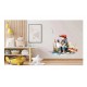 Sticker decorativ, Baiat la Pescuit, Multicolor, 62 cm, 1289STK