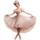 Sticker decorativ, Balerina, Roz, 72 cm, 1346STK-5