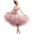 Sticker decorativ, Balerina, Roz, 75 cm, 1346STK-3