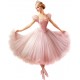 Sticker decorativ, Balerina, Roz, 76 cm, 1346STK-4 Sticker decorativ, Balerina, Roz, 76 cm, 1346STK-4