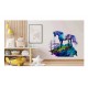 Sticker decorativ, Cal, Multicolor, 62 cm, 1259STK Sticker decorativ, Cal, Multicolor, 62 cm, 1259STK