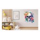 Sticker decorativ, Craniu, Multicolor, 63 cm, 1274STK-1 Sticker decorativ, Craniu, Multicolor, 63 cm, 1274STK-1