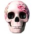 Sticker decorativ, Craniu, Roz, 79 cm, 1256STK