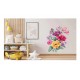 Sticker decorativ, Flori, Multicolor, 80 cm, 1216STK-9 Sticker decorativ, Flori, Multicolor, 80 cm, 1216STK-9