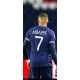 Sticker decorativ, Fotbalist, Albastru, 90 cm, 1364STK-4 Sticker decorativ, Fotbalist, Albastru, 90 cm, 1364STK-4