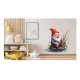 Sticker decorativ, Gnom Fericit, Multicolor, 65 cm, 1247STK-1 Sticker decorativ, Gnom Fericit, Multicolor, 65 cm, 1247STK-1