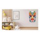 Sticker decorativ, Masca, Multicolor, 90 cm, 1288STK-7 Sticker decorativ, Masca, Multicolor, 90 cm, 1288STK-7