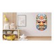 Sticker decorativ, Masca, Multicolor, 90 cm, 1288STK-9
