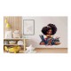 Sticker decorativ, Mica Printesa, Multicolor, 67 cm, 1280STK-7 Sticker decorativ, Mica Printesa, Multicolor, 67 cm, 1280STK-7