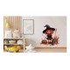 Sticker decorativ, Mica Vrajitoare, Portocaliu, 66 cm, 1263STK-4