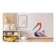 Sticker decorativ, Pelican, Multicolor, 72 cm, 1260STK Sticker decorativ, Pelican, Multicolor, 72 cm, 1260STK