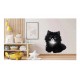 Sticker decorativ, Pisica, Negru, 66 cm, 1230STK Sticker decorativ, Pisica, Negru, 66 cm, 1230STK