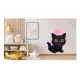 Sticker decorativ, Pisica, Negru, 76 cm, 1254STK Sticker decorativ, Pisica, Negru, 76 cm, 1254STK