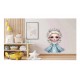 Sticker decorativ, Printesa Elsa, Albastru, 80 cm, 1269STK-2