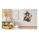 Sticker decorativ, Vrajitoare, Albastru, 69 cm, 1285STK-5