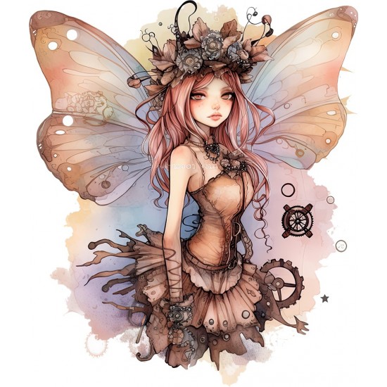 Sticker decorativ, Zana, Maro, 70 cm, 1279STK-1 Sticker decorativ, Zana, Maro, 70 cm, 1279STK-1