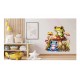 Sticker decorativ cu Broscute, Multicolor, 60 cm, 1200STK-1 Sticker decorativ cu Broscute, Multicolor, 60 cm, 1200STK-1