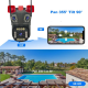 Camera de Supraveghere Tripla, Ethernet, Slot 4G SIM,12MP Ultra HD, Zoom 5X, Night Vision Color, Audio 2-Way Camera de Supraveghere Tripla, Ethernet, Slot 4G SIM,12MP Ultra HD, Zoom 5X, Night Vision Color, Audio 2-Way